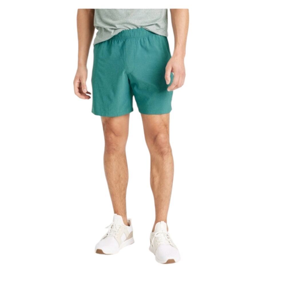 Mens XXL All in Motion Green 8 inch Shorts